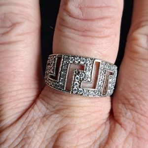 Tocara Helene DiAmi Sterling Silver  Ring.